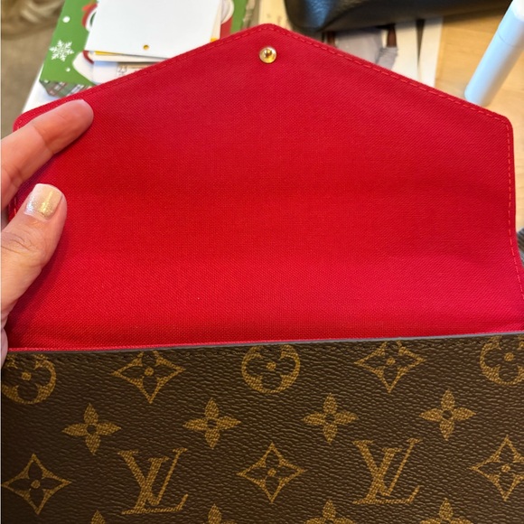 Louis Vuitton Red and Brown Women's Bag - Picture 3 of 3